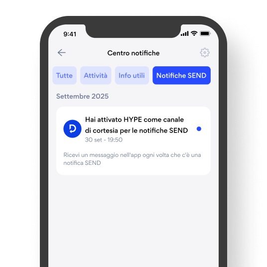 Immagine che descrive Il Centro Notifiche dell’app si rinnova