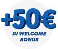 welcome bonus 50€