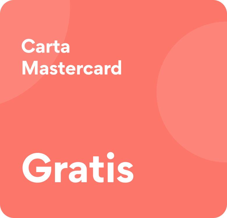 Carta Mastercard gratis